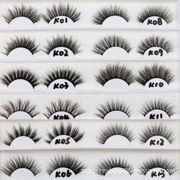 Wholesale Luxury grade 3D lashes mink false eyelashes